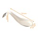 Teller aus Pulpe aus Zuckerrohr, "Löffel Venezia", 118x36x30mm, 50er-Pack