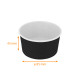 Vasetto di gelato Nero, 150 ml ø85x45mm, scatola di 2000