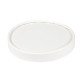 Coperchio per vaschetta per gelato scatola da 1000, 240 ml, bianco, ø94mm