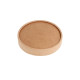 Coperchio per vaschetta per gelato scatola da 1000, 120 ml, kraft naturale, ø 77 mm