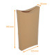 Kraft Wrap packaging pre-cut, 195x125x30mm, 'Pure Kraft, box of 500
