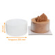 Pasta rodoide PVC 45x200mm, spessore 100µ, confezione da 1000