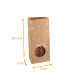 Sacchetto SOS Kraft per Pasqua e Natale Neve, 90x50x205 mm, con finestra in PP termosaldabile, confezione da 100
