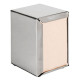 Dispensador de toallas 17x17cm, acero inoxidable, por unidad