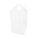 Caja transparente PVC, 15x15x25cm, caja de 200