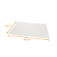 Carta velina bianca 30g/m2 30x40cm, Confezione da 10 kg