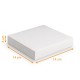 Kuchenbox quadratisch weiß 14x14x6 cm, Packung mit 50 Stück