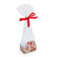 Cesta para bolsa SOS caja de 100, 80+50x250mm, Pan de jengibre