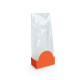 Cesta para bolsa SOS caja de 100, 80+50x250mm, Naranja