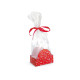 Cesta para bolsa SOS caja de 100, 80+50x250mm, Destellos de Navidad