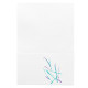 Serviette en papier ouate blanc 1 pli 17x17cm (pliage distributeur), carton de 9600