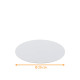 Disque blanc "Porcelaine" ø 20cm, paquet de 50