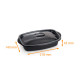 Meal trays with lids - Marmipack 500 ml, 1 compartment, box of 200