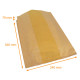 Sac croissant 240+70x360mm (réf. 107), Ethnik en kraft brun, carton de 500