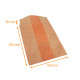 Sacchetto per croissant 180+80x290mm (rif. 105), Ethnik in kraft marrone, confezione da 1000