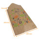 Sac fruits et légumes en kraft brun pure pâte (40g/m2), 240+60x230mm (2kg), carton de 1000