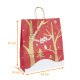 Bolsa con asa de cordel navideño Fenris Junior', 35+14x41cm, caja de 250