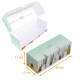 Baumstammdose für Party 40x11x11cm, 'Wintermärchen'., Karton mit 25 Stück