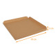 Carré rainé en kraft brun 23x23 cm (intérieur 19x19 cm), carton de 250