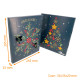 Calendario de Adviento vacío Holly, caja de 50