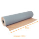 Rouleau papier cadeau kraft Bleu Denim 0,50x100m, carton de 1