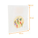Bolsa Kraft "galette des rois 30+3x35cm, Antigrasa, "Reyes Magos, caja de 100