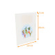 Sacchetto Kraft "galette des rois 23+3x29cm, Cartoncino, "Tre Re Magi, scatola da 100