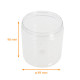 Pot rond en PET paquet de 53, 500ml ø89 x h.96mm