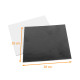 Quadrato bianco nero spesso confezione da 50, 28x28cm