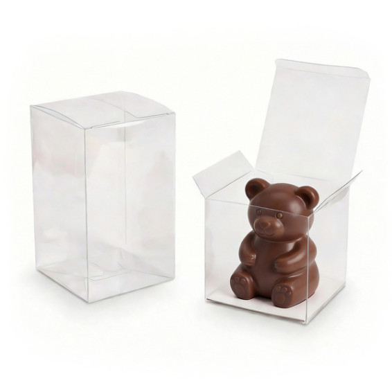 Caja cúbica transparente
