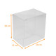 Durchsichtige Schachtel 20x15x20cm, Packung zu 10