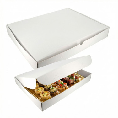 Schachtel mit Tablett