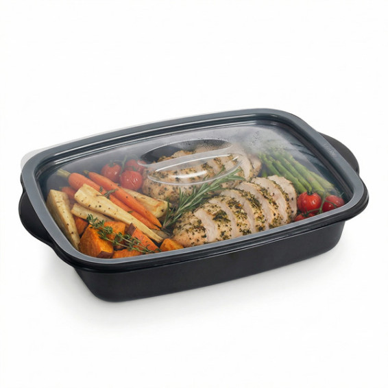 Vaschette per pasti Marmipack con coperchio 