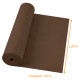 Rollo de mantel 1,20x50m, voie sèche 55g/m2, Chocolat, por unidad