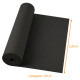 Rollo de mantel 1,20x50m, voie sèche 55g/m2, Noir, por unidad