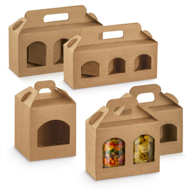 Estuche para tarro de cristal