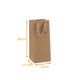 Bottle bag box of 200, flacon 12x11x28cm kraft naturel