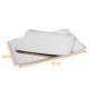 Feinkostplatten  Silber, 28x42 cm, Karton mit 100 Stück