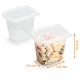 Bandejas rectangulares (tapa separada) serie 621 - Pratipack 500 gr, caja de 1000