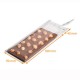 Bolsa plana OPP con solapa adhesiva 90x180mm + solapa de 40mm, para tableta de chocolate, paquete de 100
