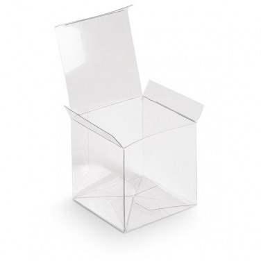 Boite cubique transparente